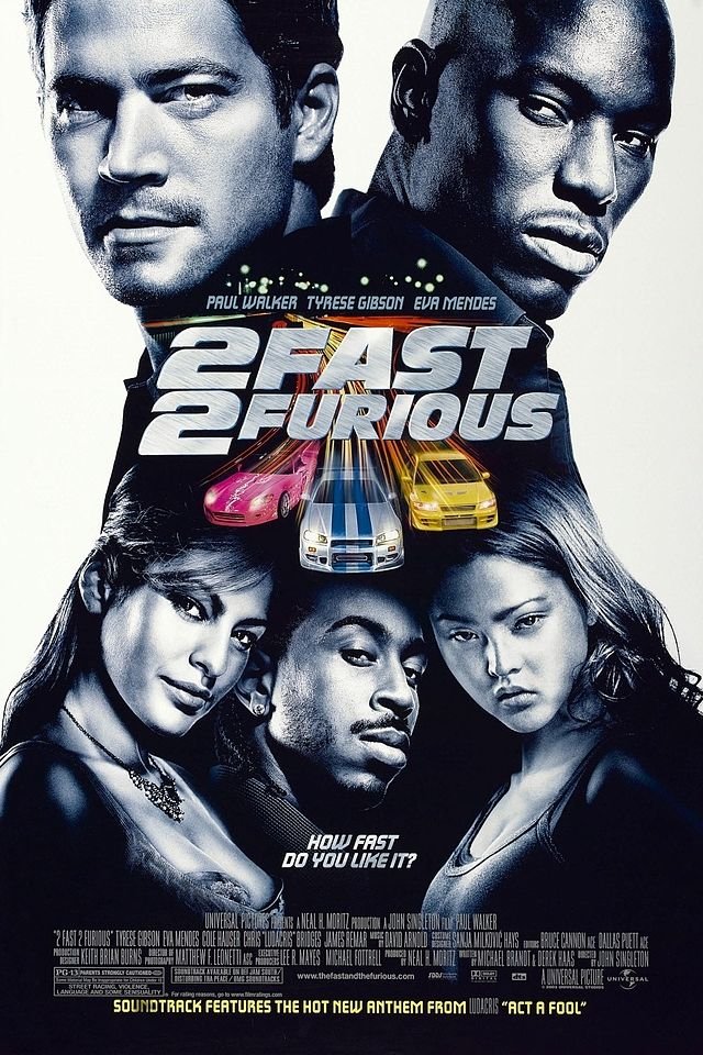 2 Fast 2 Furious เร็วคูณ 2 ดับเบิ้ลแรงท้านรก(2003)